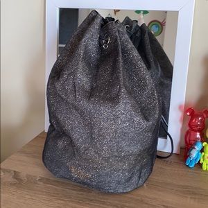 Victoria’s Secret Metallic Bucket Backpack